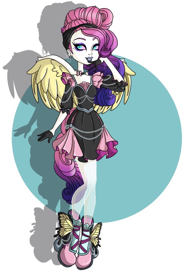 SpiderReaper91's tweet photo. This #freakyfusion is of #Fluttershy from #MLP and #Monsterhigh's #SpectraVondergeist and this one has to be my all time favorite https://t.co/d3PFMHtFbv
