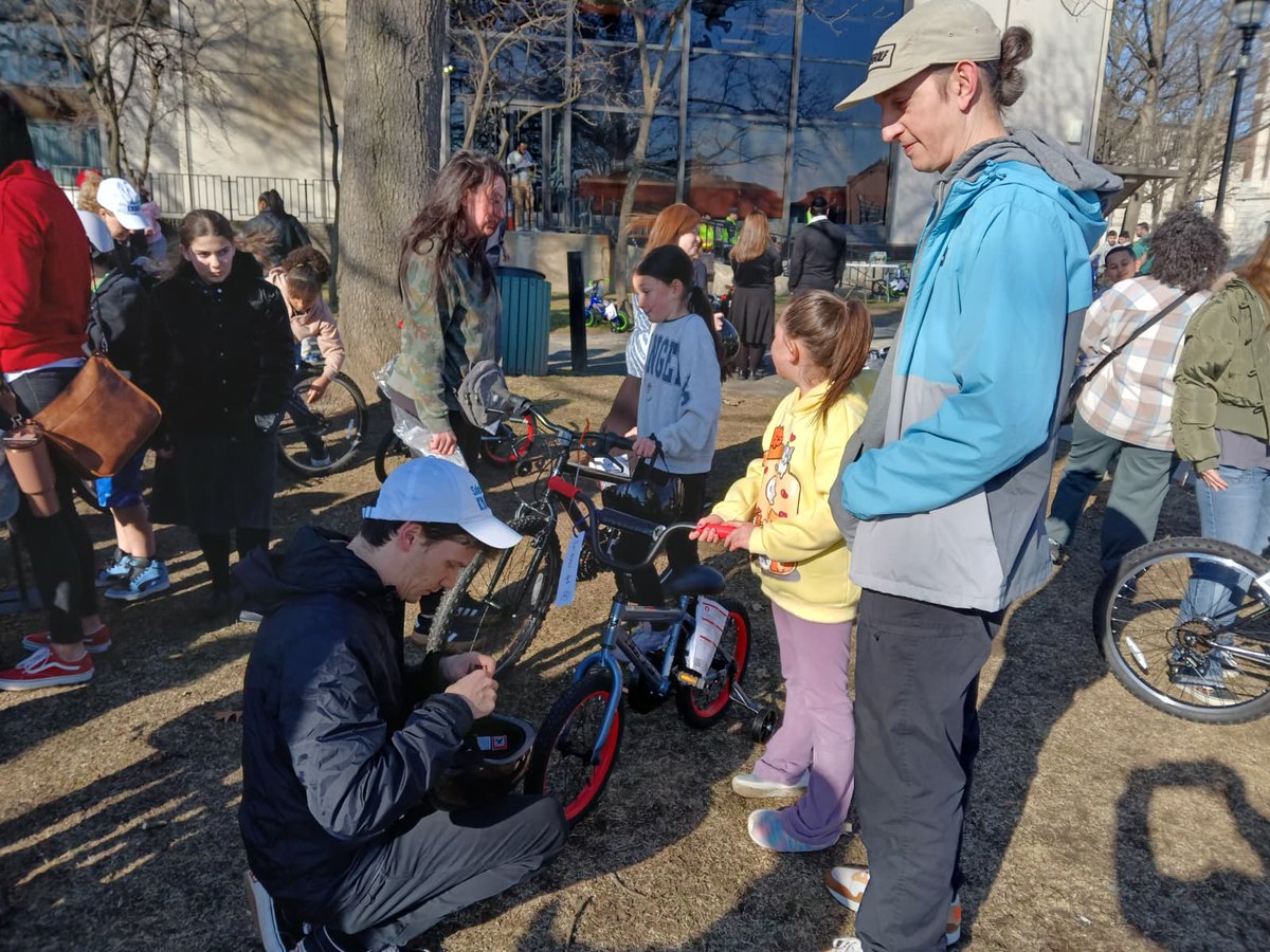 NVCOGct's tweet photo. As the regional administrator of the @CTDOTOfficial Active Transportation Microgrant, NVCOG was proud to support the @silasbronson Library’s bike rodeo event in Waterbury yesterday. We are thrilled to see these microgrants making a tangible impact on our youngest residents. 🚲 https://t.co/wnFOvkDg42