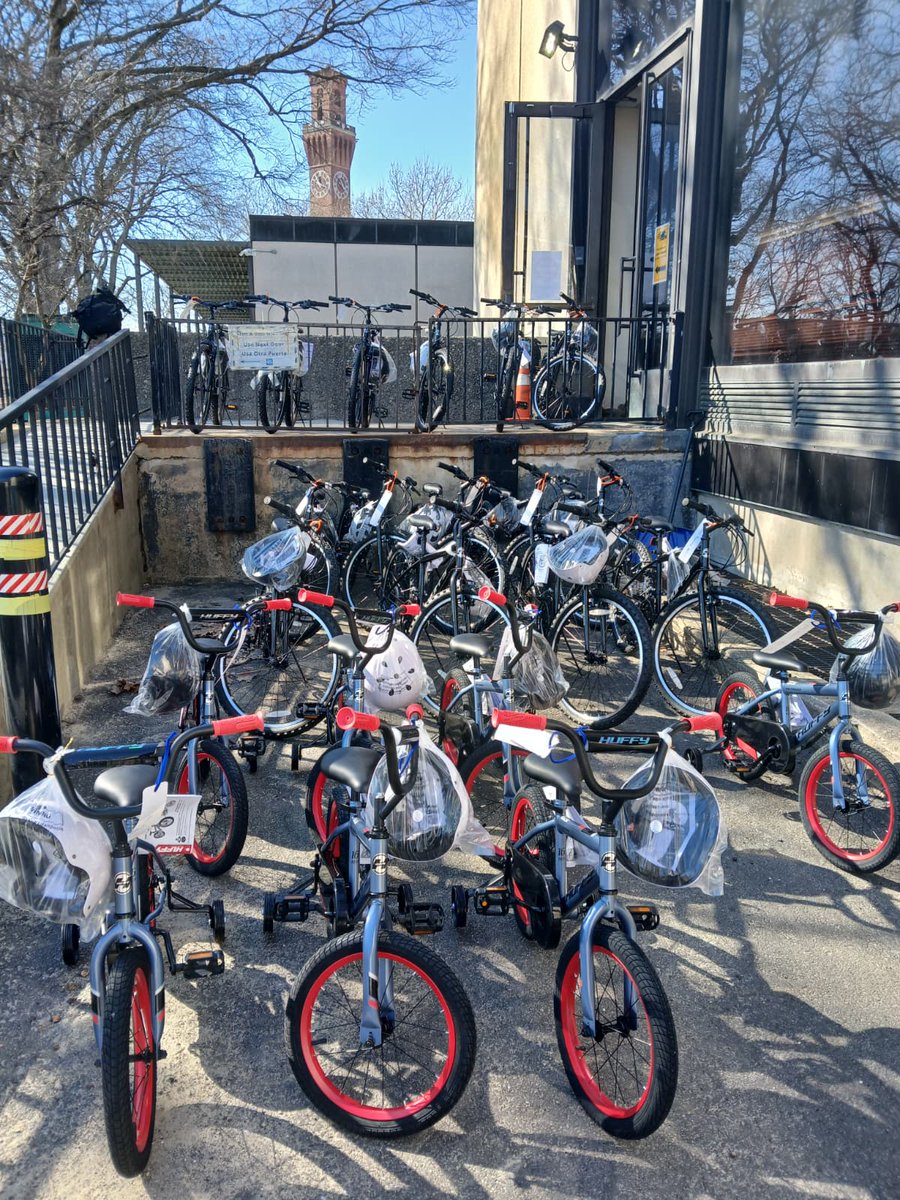 NVCOGct's tweet photo. As the regional administrator of the @CTDOTOfficial Active Transportation Microgrant, NVCOG was proud to support the @silasbronson Library’s bike rodeo event in Waterbury yesterday. We are thrilled to see these microgrants making a tangible impact on our youngest residents. 🚲 https://t.co/wnFOvkDg42