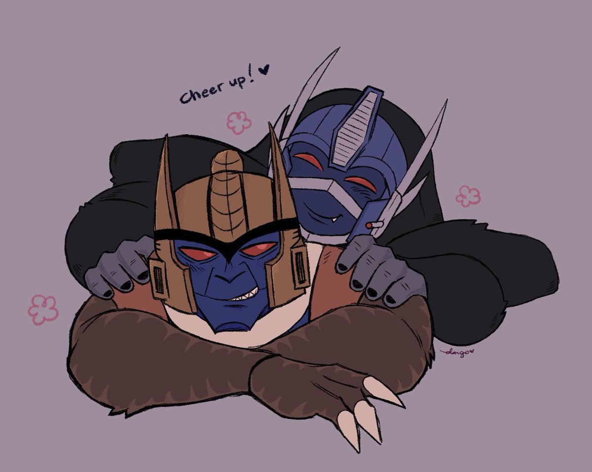 dragondangos's tweet image. Oh how I luv them so,, 💕 (+bisexual lighting yayyy:D)
#beastwars #doop