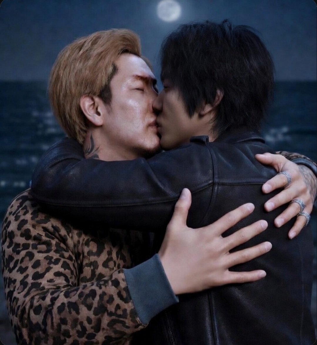 Renji_Abarai_BL's tweet photo. Besitos nocturnos en la playa ๐๐
#LostJudgment #LJ #Akutsu #Daimu #AkutsuDaimu #Takayuki #Yagami #TakayukiYagami #AkutsuxYagami #Akugami #Yaoi #BL ๐ https://t.co/x0aQoJ6Hx0