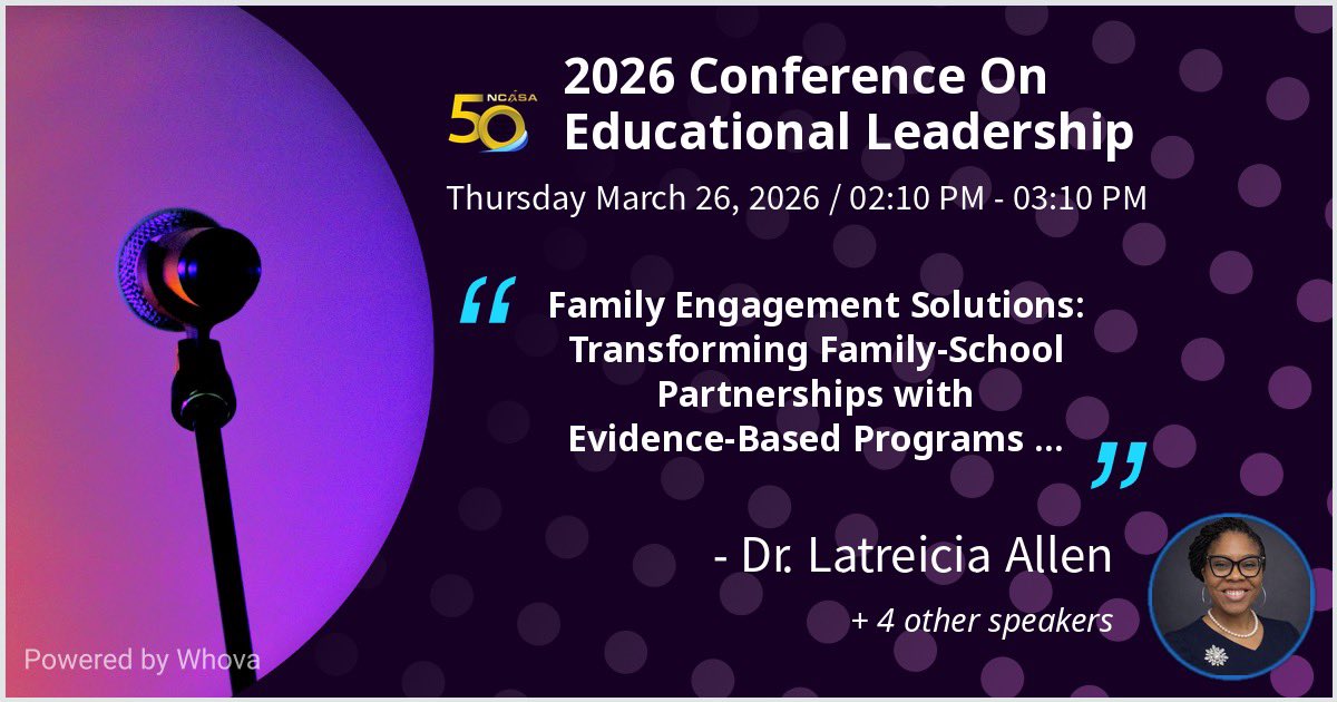 LatreiciaAllen's tweet image. Honored to join the National PTA &amp;amp; North Carolina PTA today to discuss the power of family engagement in education. Grateful for the opportunity to share, learn, &amp;amp; collaborate with such passionate advocates for our students. #FamilyEngagement #PTA #EdLeadership2026 @NCASAtweets