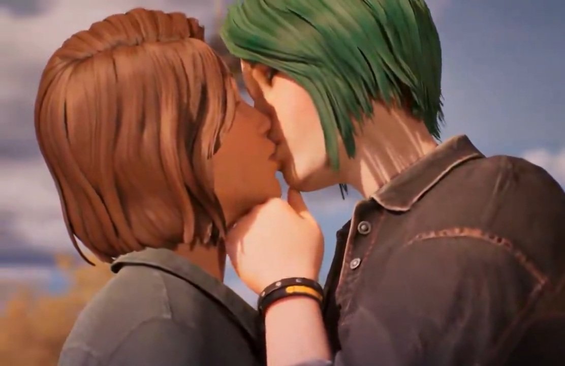 HILLROMANOFF's tweet photo. #SecretsOfCaledon LIFE IS STRANGE REUNION SPOILERS 

.
.
.
.
.
.
.
.
.
.
.
.
.
.
.
.
.

no but why does the bay ending always get the best kisses IMAGINE HOW TIRED I AM BUT GOD THIS IS SO CUTE I'M LITERALLY CRYING MY BABIES 😭❤️ https://t.co/u5ybUOIK4i