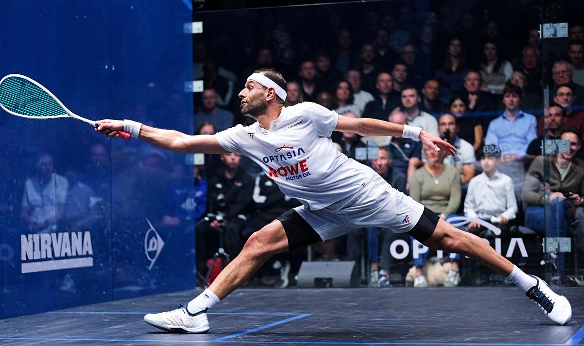 OPTASIAsquash's tweet photo. Round Two concludes with a comprehensive and fun win for former Champion Mohamed ...

R2 : [7] Mohamed ElShorbagy (Eng) 3-0 Ramit Tandon (Ind)   11-4, 11-4, 11-6 (29m) https://t.co/QfhkpXGjSF