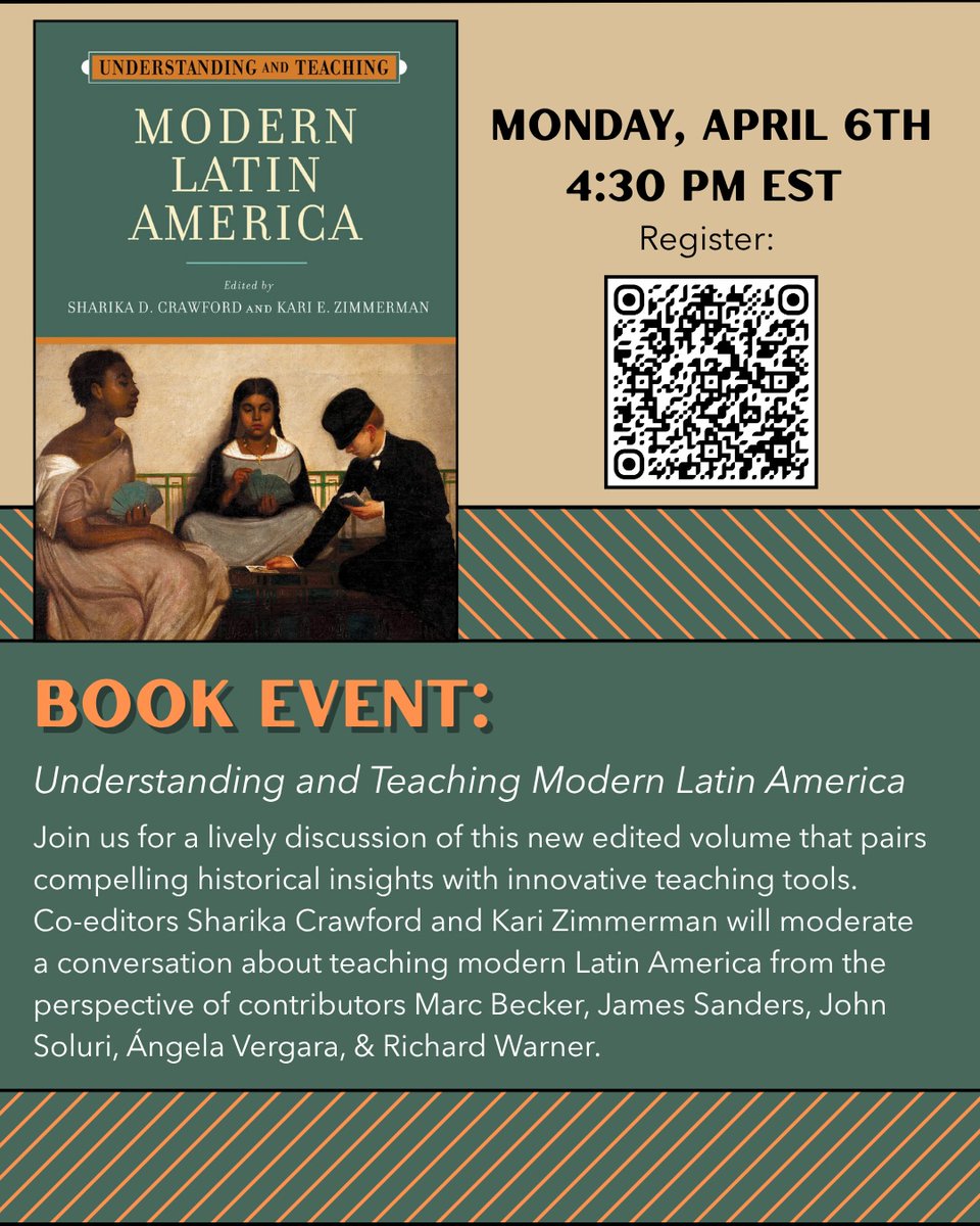 Conference on Latin American History (CLAH) tweet media