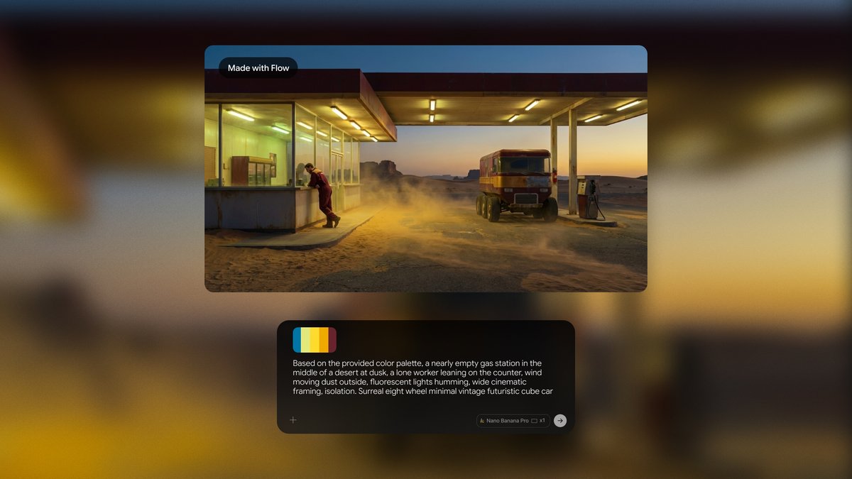 Flow by Google tweet media