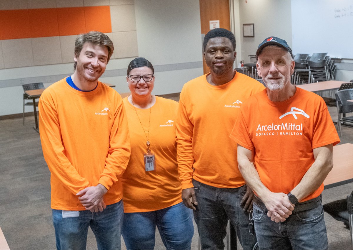 ArcelorMittal_D's tweet photo. On Sunday, ArcelorMittal Dofasco was proud to host 50 students from across the GTHA for the National Kangaroo Math Contest - the only company in Canada to do so. Huge thanks to our Team Orange volunteers for organizing and proctoring. Inspiring to see so many bright young minds. https://t.co/ISrWK9Mqtt
