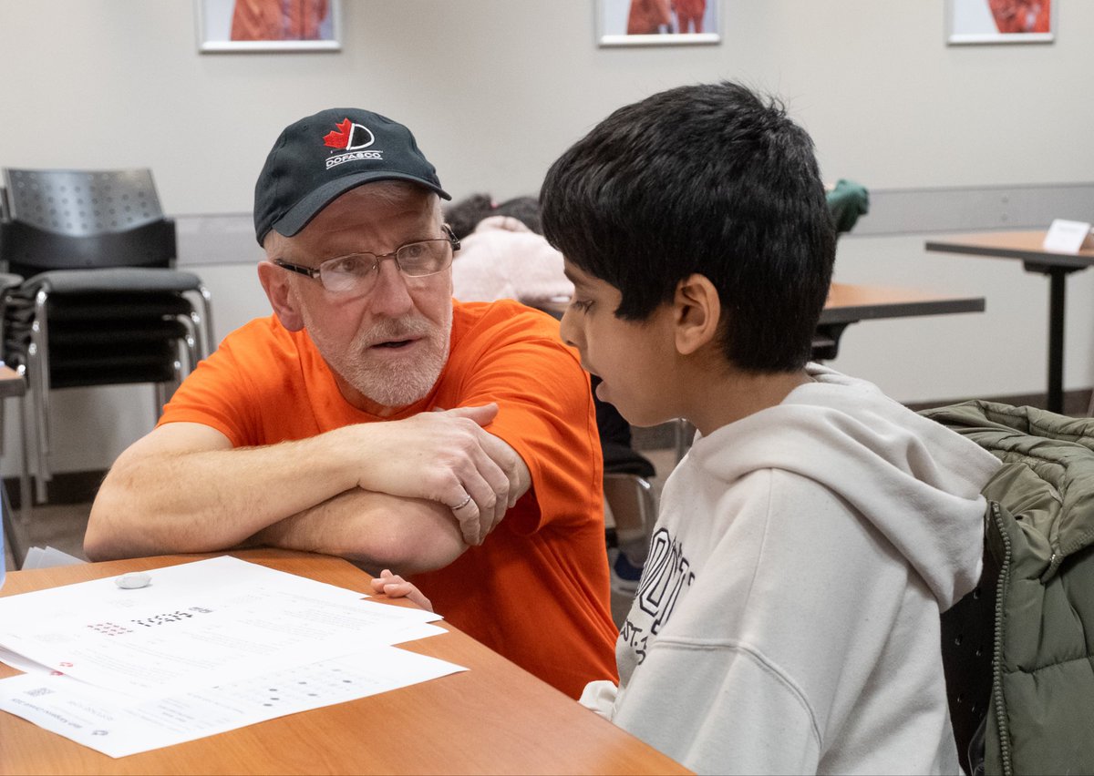 ArcelorMittal_D's tweet photo. On Sunday, ArcelorMittal Dofasco was proud to host 50 students from across the GTHA for the National Kangaroo Math Contest - the only company in Canada to do so. Huge thanks to our Team Orange volunteers for organizing and proctoring. Inspiring to see so many bright young minds. https://t.co/ISrWK9Mqtt