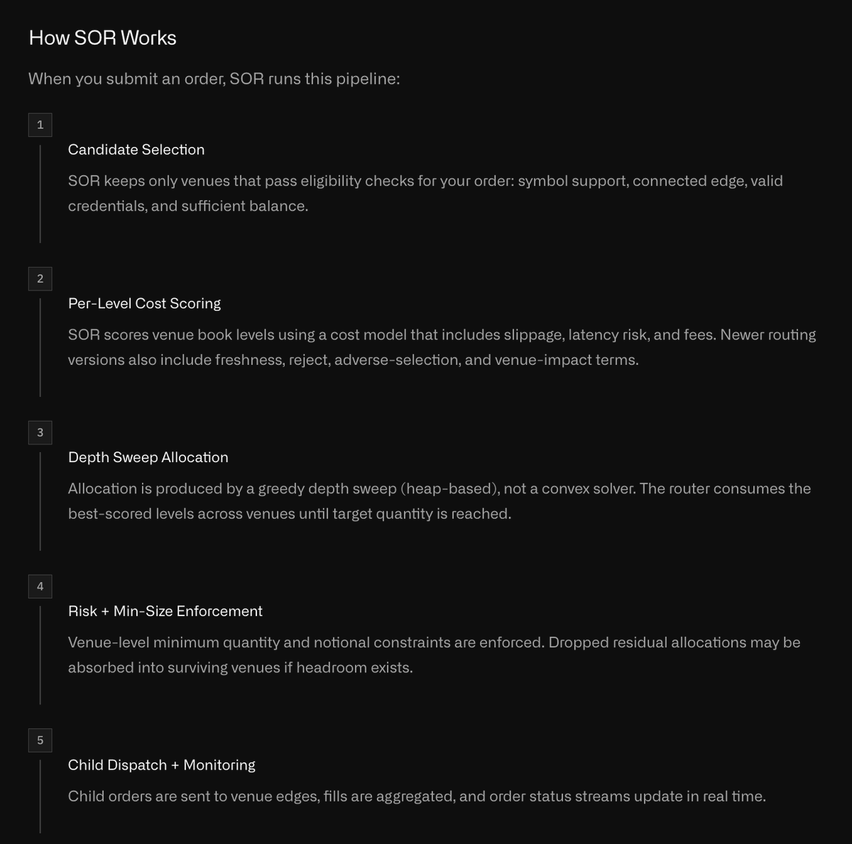 sequencemarkets's tweet photo. “Best price” is one of the most misread signals in trading. It looks nice and feels objective, but it’s usually just the surface. What really decides the trade is everything underneath it like slippage, fees, latency risk, freshness, and reject risk, which is why we don’t optimize for quotes, we optimize for outcomes.

Learn more: https://t.co/EyCZ2qJ8HA