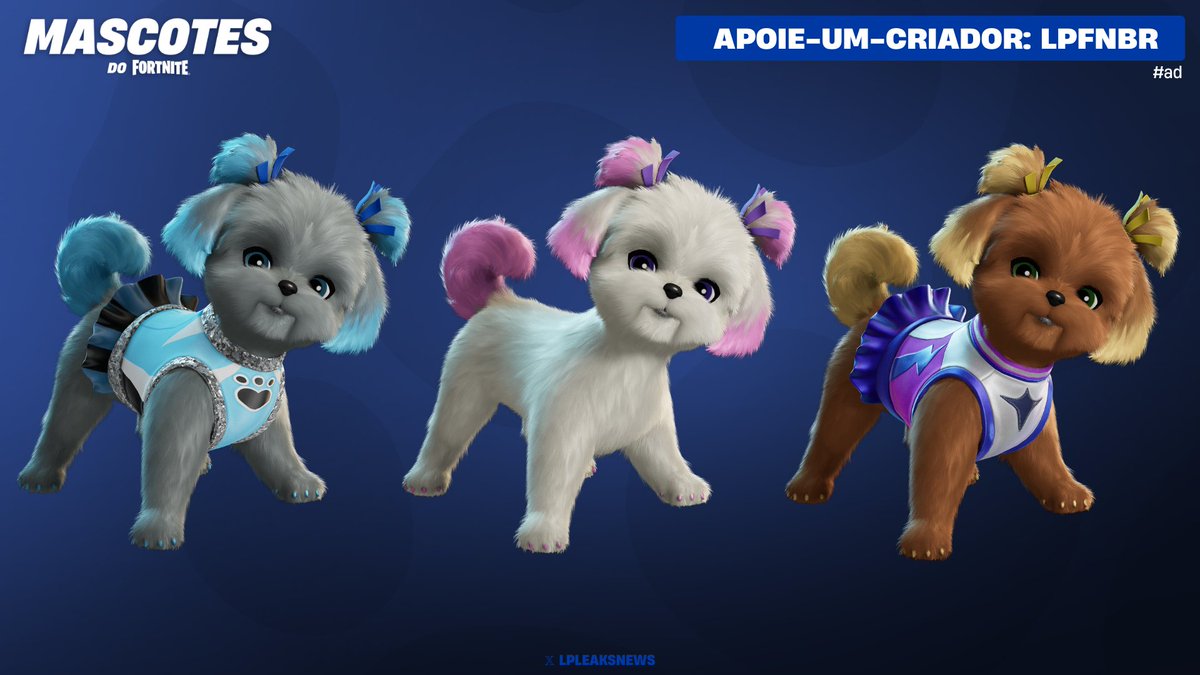 🐾 FOFURA! A Mascote Mini-Mila chega à Loja neste domingo, 29 de março! #Fortnite