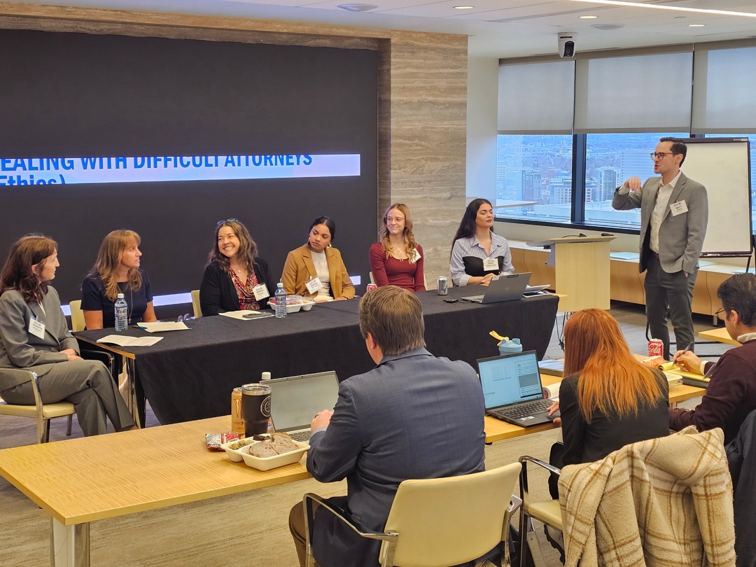 CDLAlaw's tweet photo. Thirty new lawyers spent the day at our Deposition Boot Camp sharpening real, practical skills they can use immediately in their cases.

This is exactly where the profession is headed. Less theory, more hands-on training.

A big thank you to Holland &amp; Hart for hosting, and to… https://t.co/BvPQZ08dRm