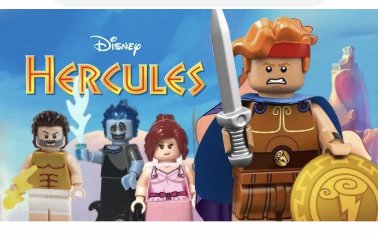 Será que vai ter versão Lego? 🙌🥰🤩🌸🦄💝

#hercules #lego #Fortnite #disney #ad