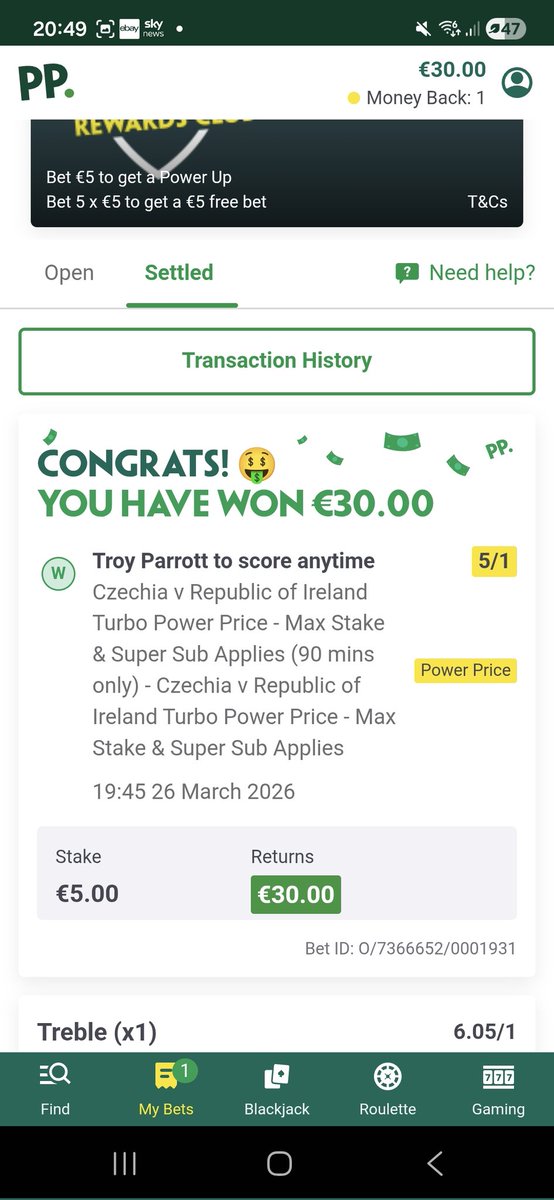 Shanehanlon33's tweet photo. @AndyRobsonTips Happy camper in Ireland. Cheers Andy 🇮🇪🇮🇪 https://t.co/MTWJiG2Odf