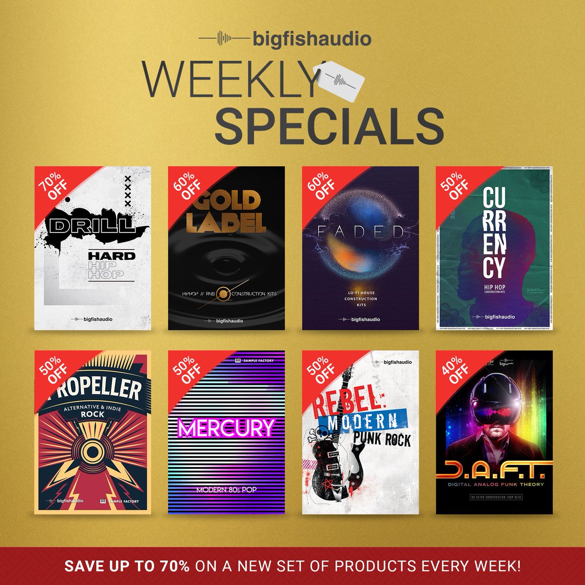 Big Fish Audio tweet media