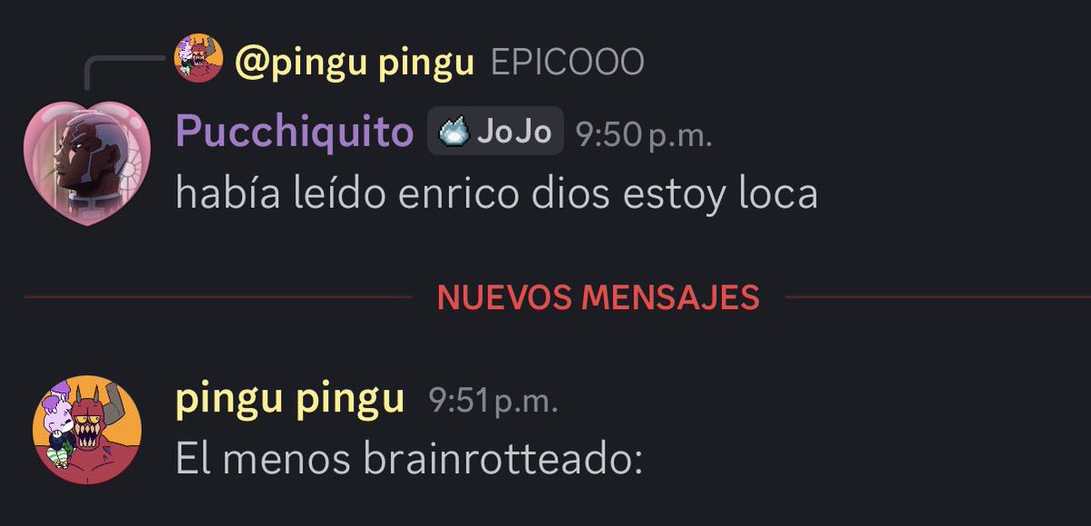 te extraño enrico pucci