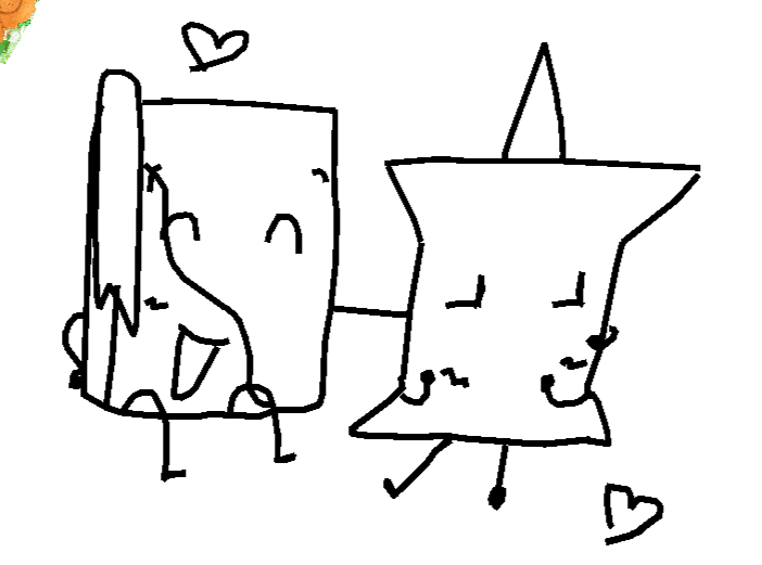 skylinedaboss's tweet photo. #bookpin doodels i drew with my mouse on free draw (roblox) 🥹 i love them,,, / #bfdi #bookxpin #lesbian #doodels https://t.co/FPLDaJWPyU
