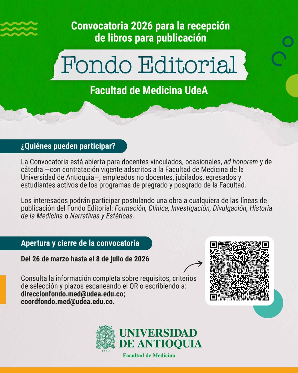 Facultad de Medicina | Universidad de Antioquia tweet media