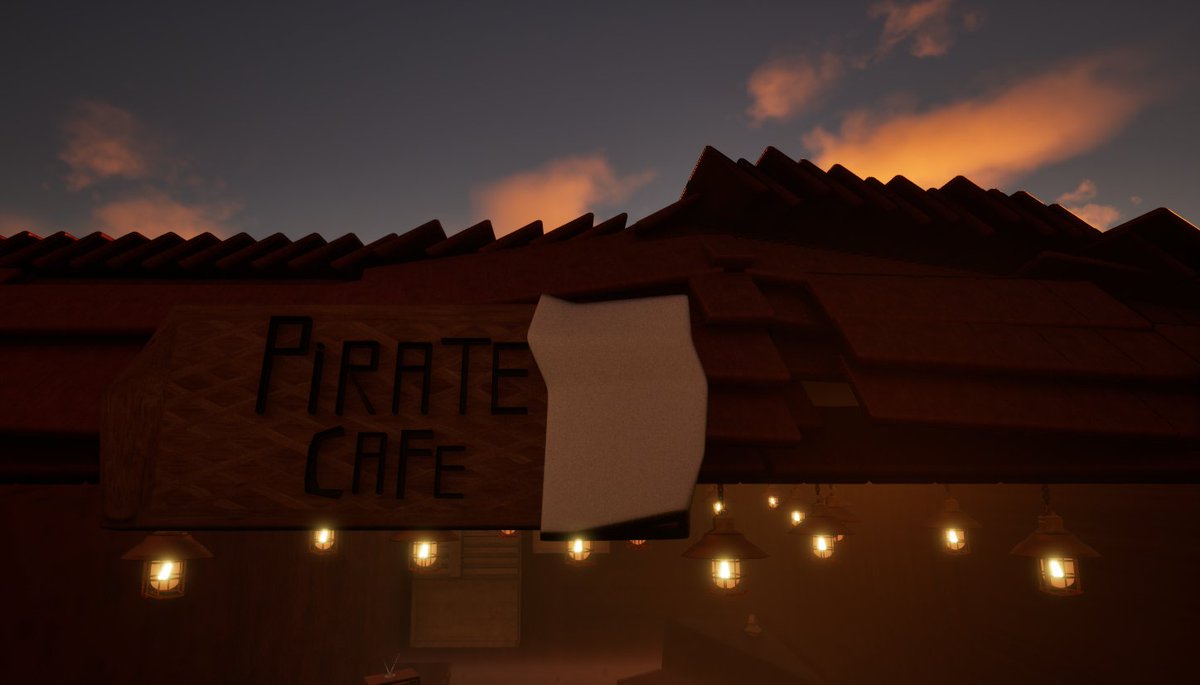 asliuzmcgluu's tweet photo. Pirate Cafe☕️🍪
#PirateDrivers #Indiegame #Unrealengine5 #Narrative https://t.co/KBaUkQtb5Z