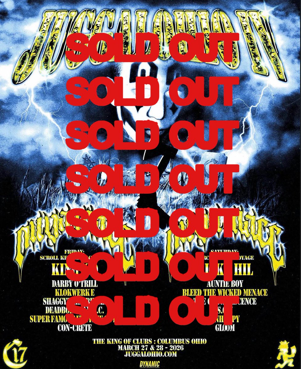 Ain’t no party like a Juggalo party 🤍🖤