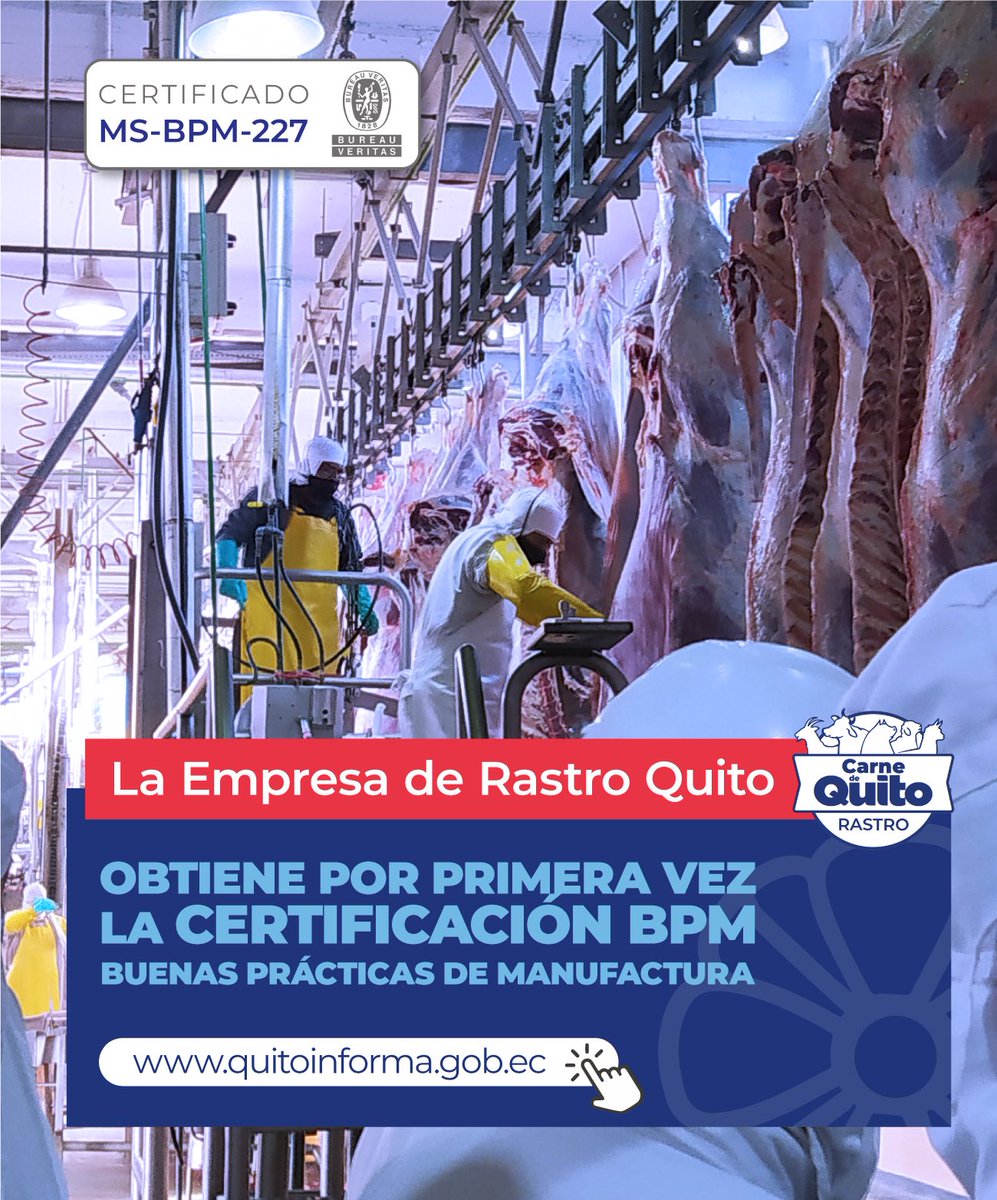 Empresa Metropolitana de Rastro Quito tweet media
