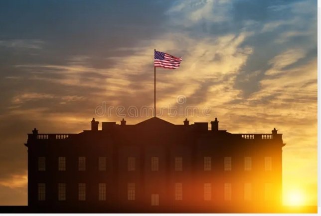 JFKPascalUSSF_'s tweet photo. 🚨BREAKING: SYMBOLIC SCENE!

The White House glows under a triumphant sunrise, with the American flag waving proudly as the Emergency Broadcast System(#EBS) prepares to deliver the truth the deep state has hidden for decades.

FOLLOW AND REPOST FOR MORE. NEXT WILL BE SHOCKING!! https://t.co/YiHi9naPkj