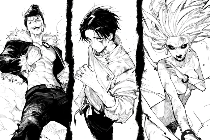 Speechless. I have no words… insane fight.
皆格好良すぎた
#JujutsuKaisen #死滅回游 #呪術廻戦 