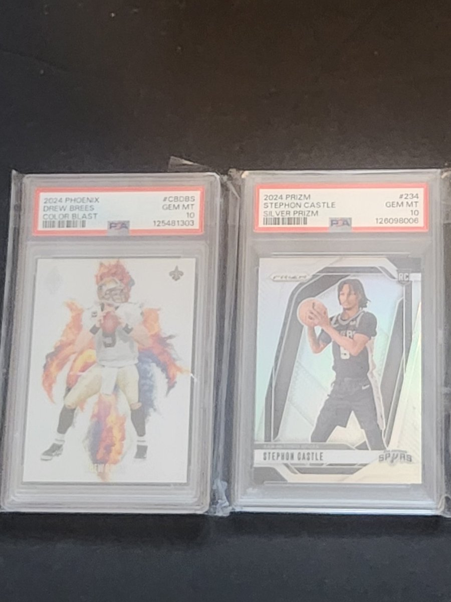 KCD_Cards's tweet photo. Brees $525
Castle $460 https://t.co/ROi5uZK0Qq