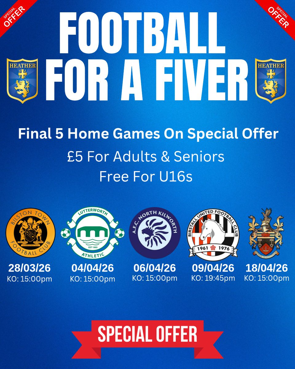 Heather St Johns FC tweet media