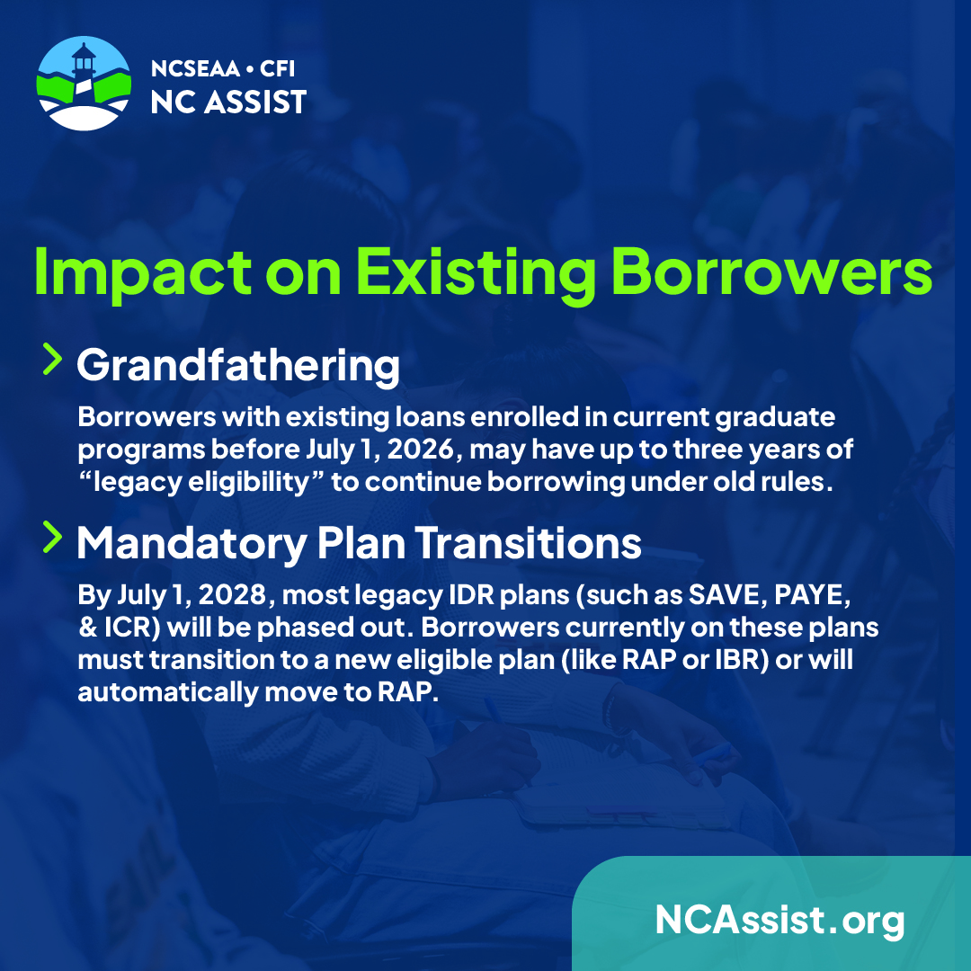 NCAssistLoans's tweet image. Curious what the One Big Beautiful Bill Act (OBBB) may mean for your college student this year? Refer to our helpful guide on what you can expect and how to prepare!

#NCAssist #PayforCollege #FinancialAid #FederalLoans #OBBB