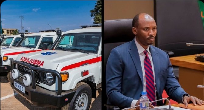Waziri wa Afya, Dkt. Sabin Nsanzimana, amesema kuwa magari ya wagonjwa yamewekwa teknolojia inayozuia dereva kuendesha akiwa amelewa.
Pia yamefungwa kamera zinazorekodi picha, ili kuonyesha dereva na abiria wake na kuzuia  kuwabeba watu wasio wagonjwa.