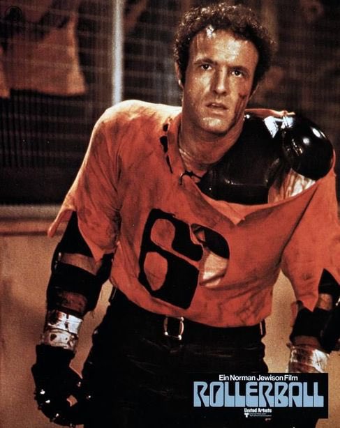 Jorge18994756's tweet photo. Una película que en su momento fue un impacto. #Rollerball #JamesCaan https://t.co/iogQBZFDlG