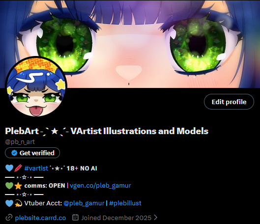 . ˚.✦ pleb 💫🎮| fallen star vtuber ✦ . ˚ . tweet media