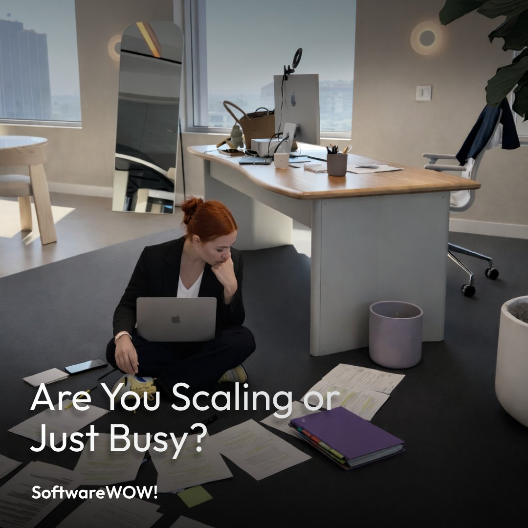 softwarewow_'s tweet image. Busy doesn’t always mean productive. True scaling increases revenue without increasing chaos.
#BusinessClarity #EngagementPost #SoftwareWOW #WOWStack
