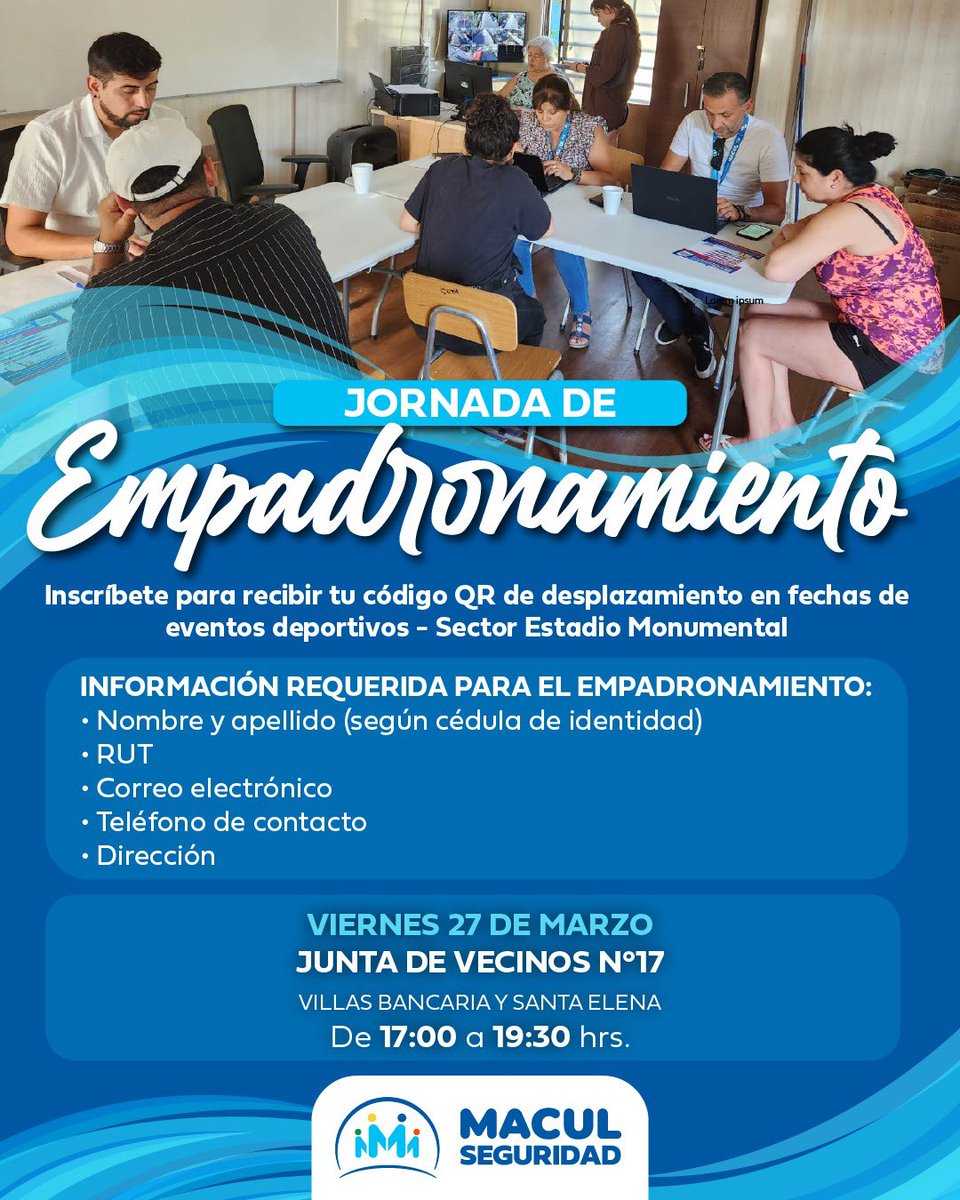 Municipalidad Macul tweet media