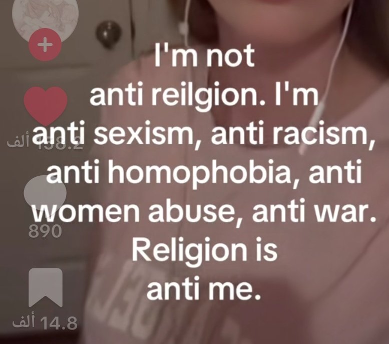 Lilithfreeland's tweet image. #atheist 🎀
why should we respect something that doesn't respect us?that wants us DEAD!