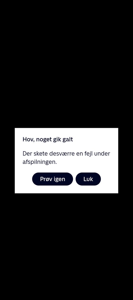 LogagerL's tweet photo. @TV2PLAY 
Ikke godt nok. Hvordan får jeg mine penge tilbage? https://t.co/O6G1b37yOl