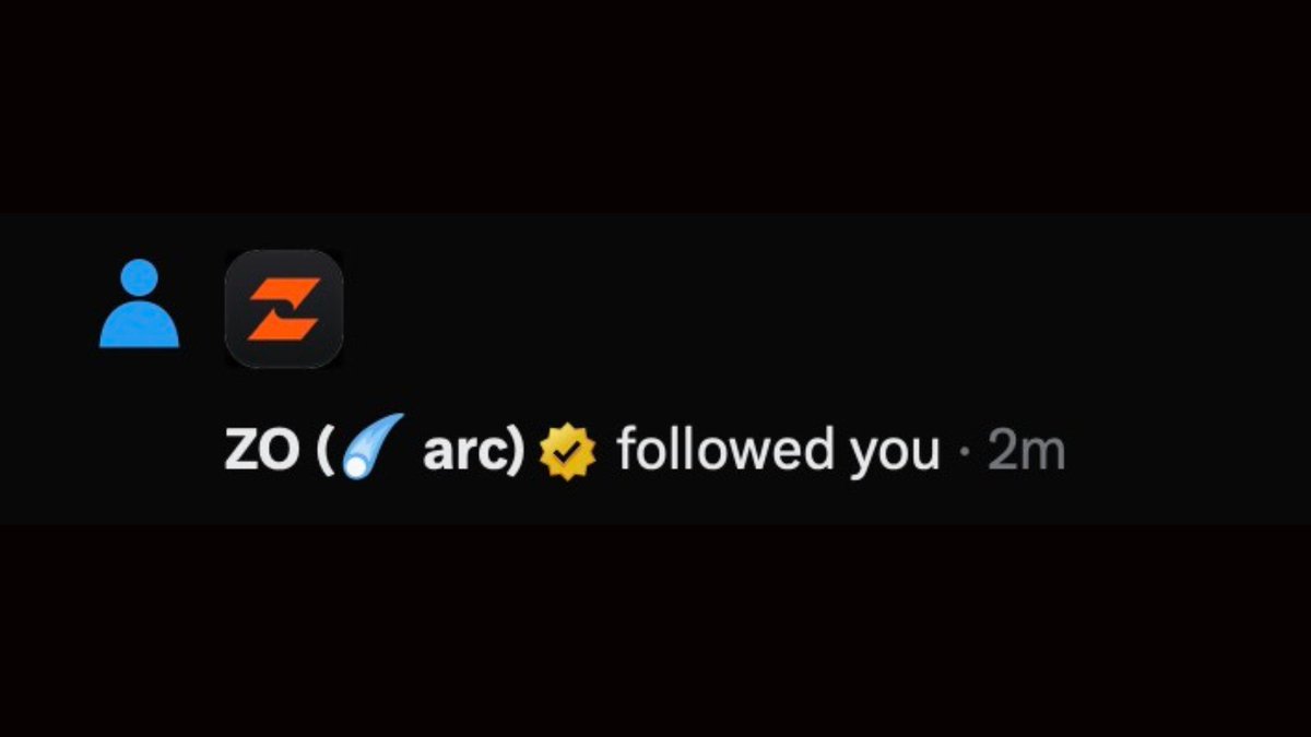 ZO (☄️ arc) tweet media