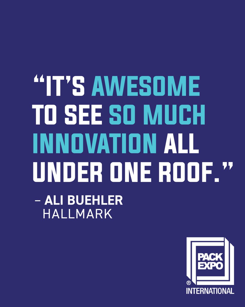 PACK EXPO tweet media