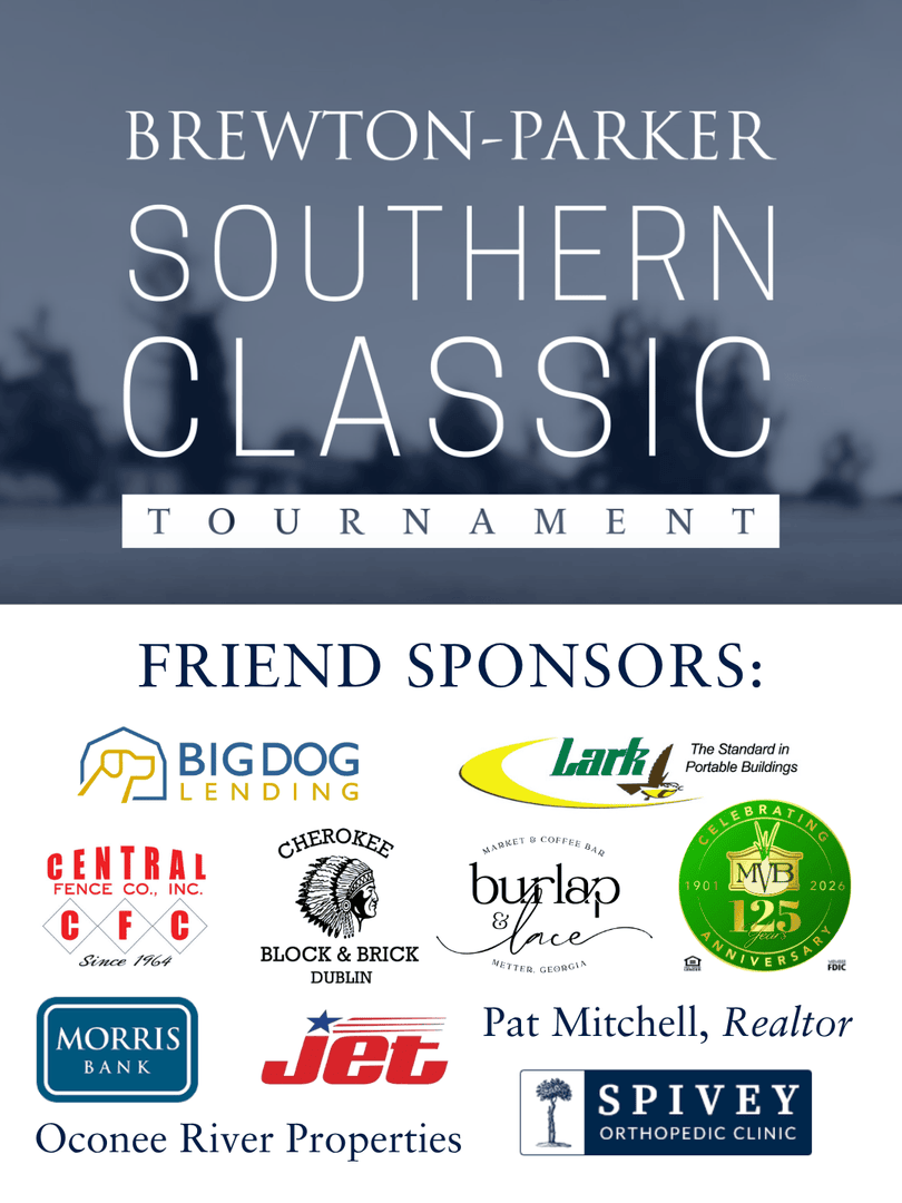 BrewtonParker's tweet photo. We would to thank all of our Friend sponsors of the 2026 BPCU Southern Classic Golf Tournament! https://t.co/RS3maQhsfD