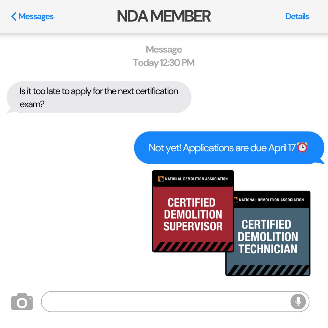 Ntl Demolition Assn tweet media
