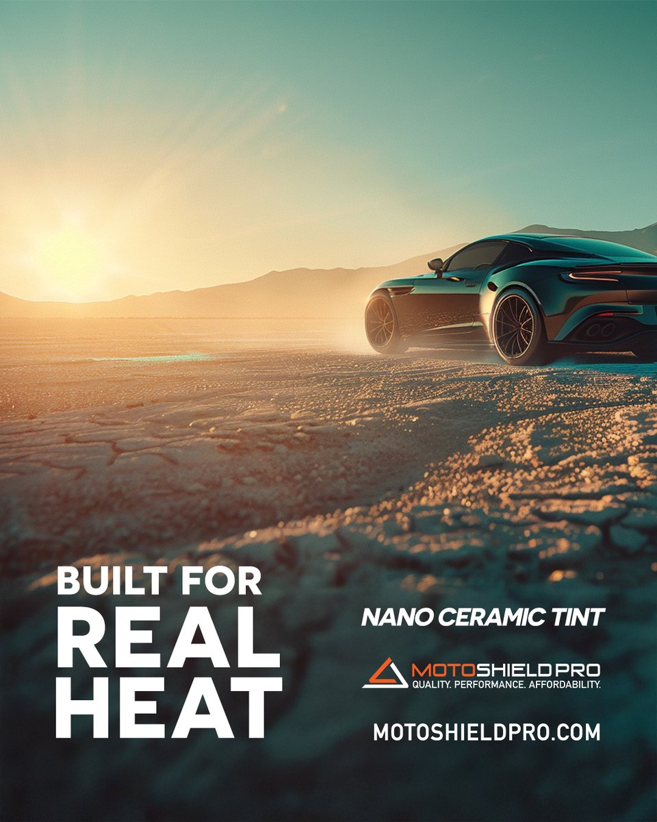 Built for REAL heat.

When temperatures spike, Nano Ceramic keeps your cabin comfortable.

Ready for Summer?

Get Summer ready. Shop now!
🔗 motoshieldpro.com

#motoshieldpro #windowtint #nanoceramictint #windowtinting #cartin
