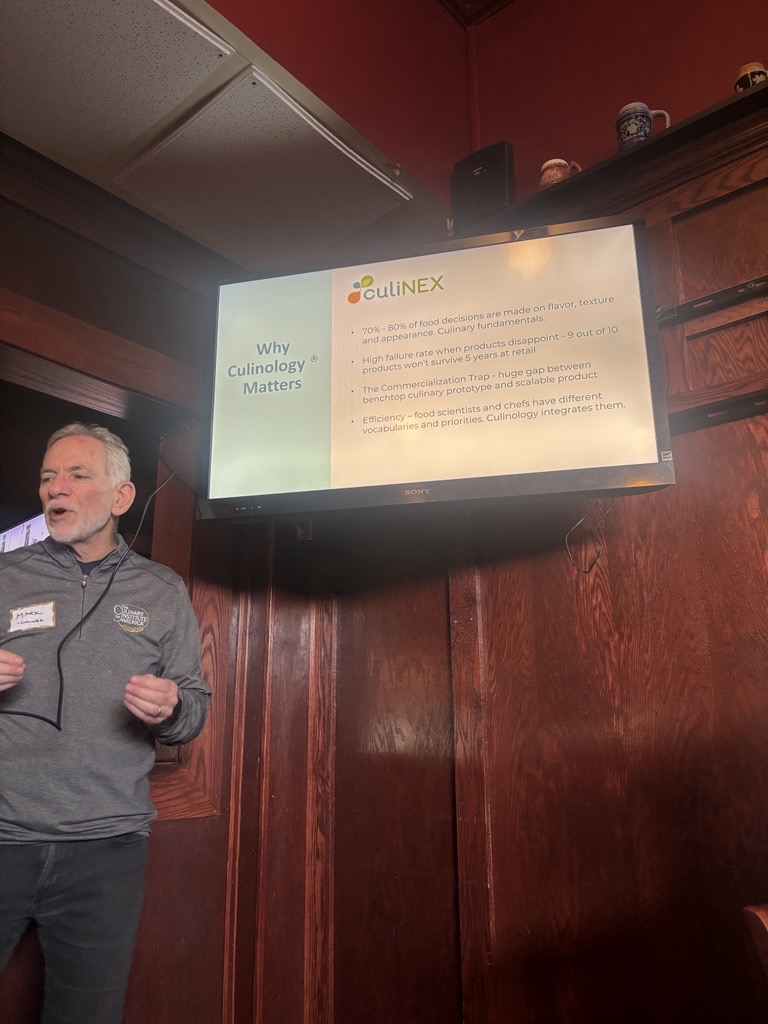 culinologists's tweet photo. This week, our Founder Mark Crowell had the opportunity to speak with the @Cascadia IFT chapter, sharing insights on the practice of Culinology® and his journey building CuliNEX over the past 20+ years.
https://t.co/e0CdIlgpDh

#Culinology https://t.co/Ivgy30USUw