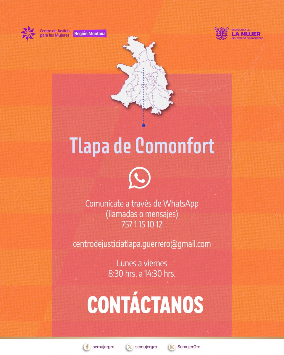 Secretaría de la Mujer Guerrero tweet media