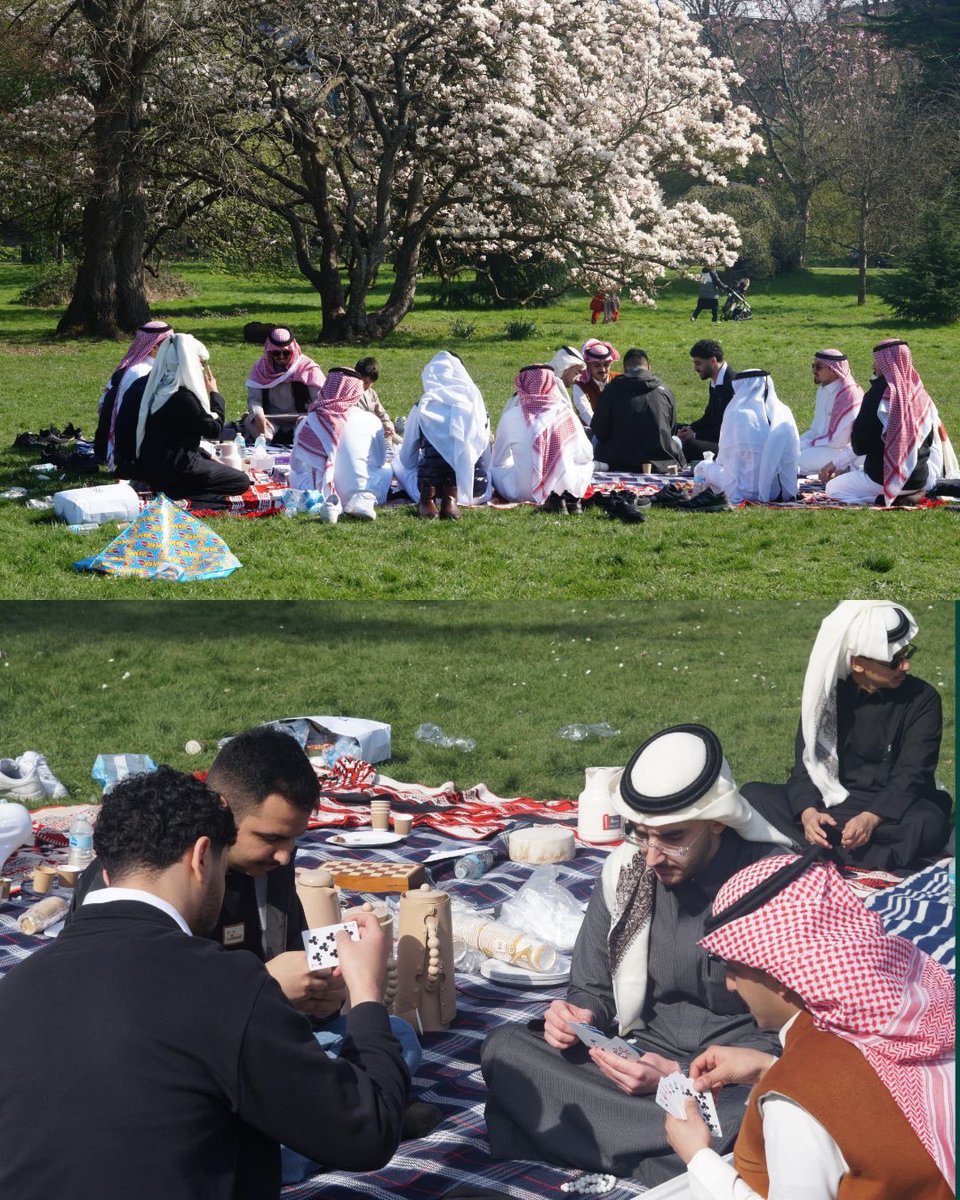 النادي السعودي في كاردف tweet media