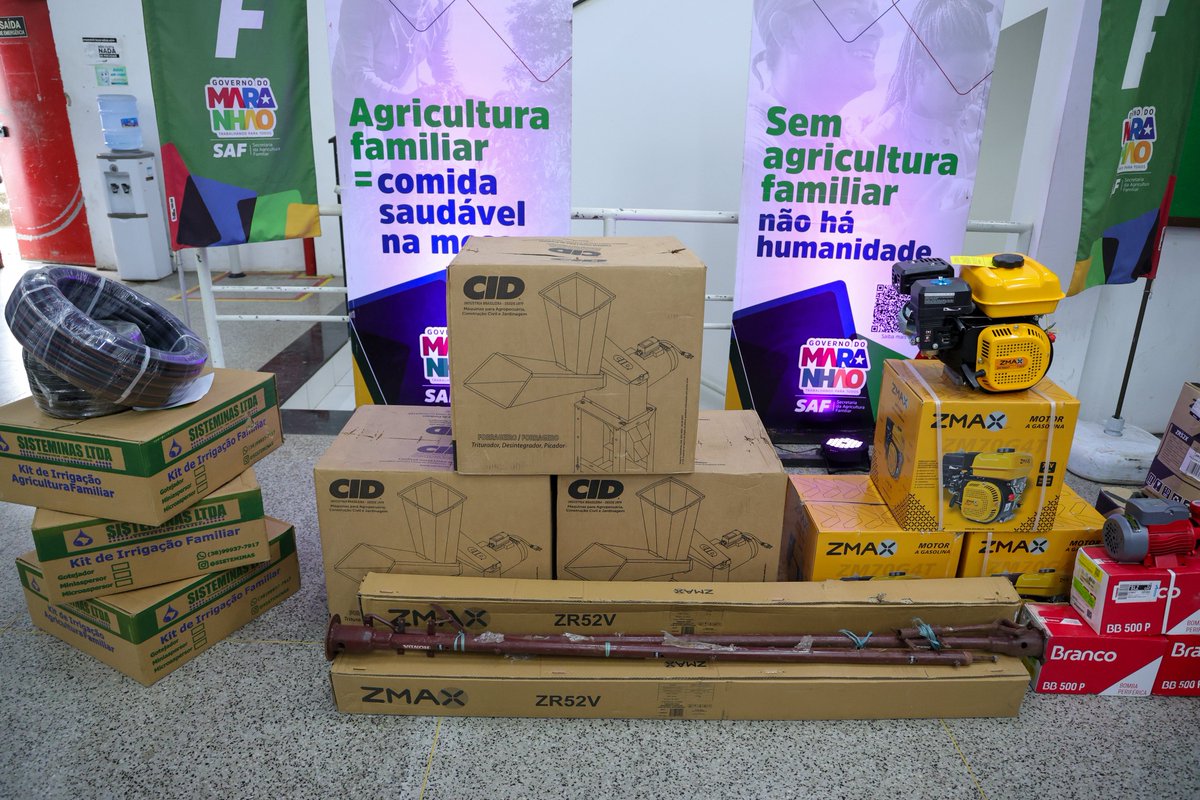 GovernoMA's tweet image. 🌾 4ª FEMAF é lançada no Maranhão! O #GovMA  reforça o compromisso com a agricultura familiar, incentivando a produção, a geração de renda e a valorização dos produtores rurais.

#GovernoMA #AgriculturaFamiliar