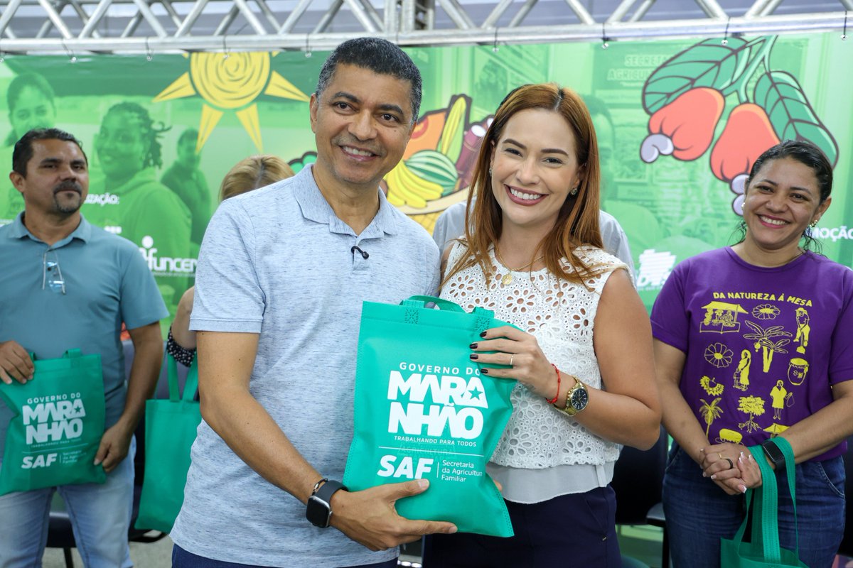 GovernoMA's tweet image. 🌾 4ª FEMAF é lançada no Maranhão! O #GovMA  reforça o compromisso com a agricultura familiar, incentivando a produção, a geração de renda e a valorização dos produtores rurais.

#GovernoMA #AgriculturaFamiliar