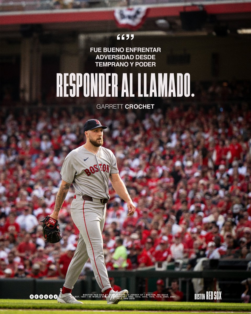 RedSoxBeisbol's tweet image. Tremenda apertura para Crochet