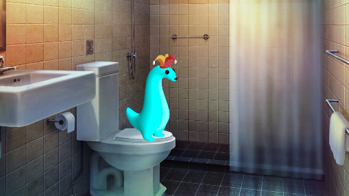 Bipkin (Gummy Dino) VTuber tweet media