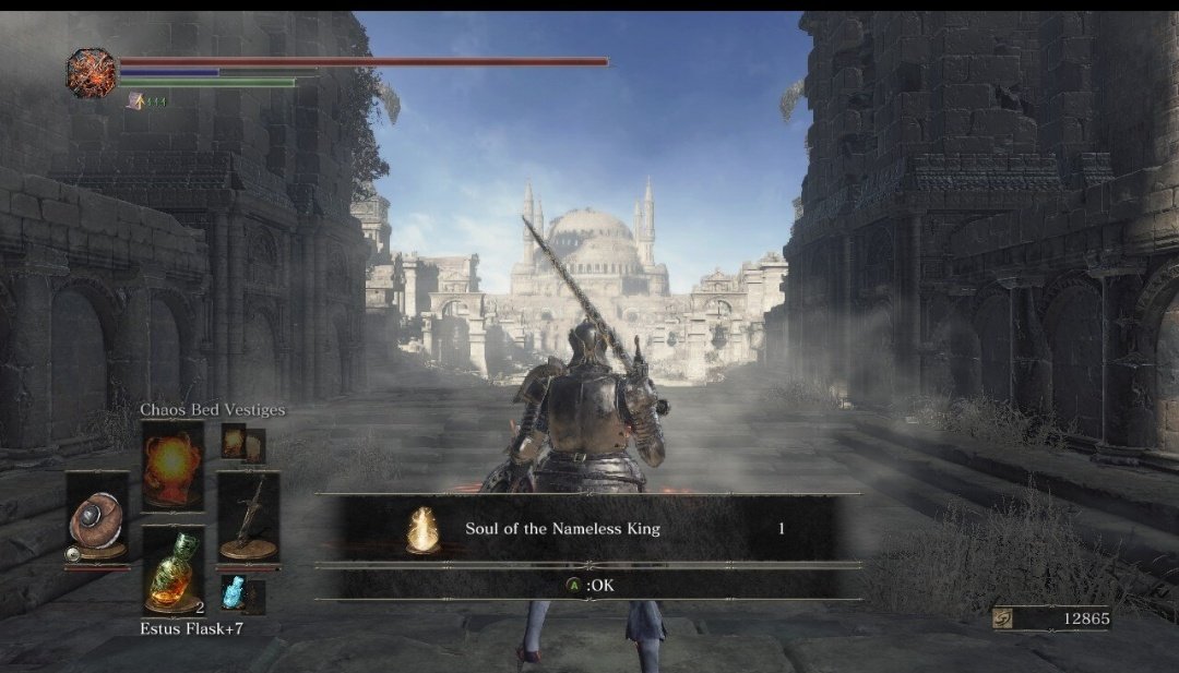 FUCKING FINALLY!!!!! After 5 days and between 80-90 tries, I've finally defeated the nameless king in dark souls 3!!!!!!! My adrenaline was at an all time high when I riposte his ass🙏