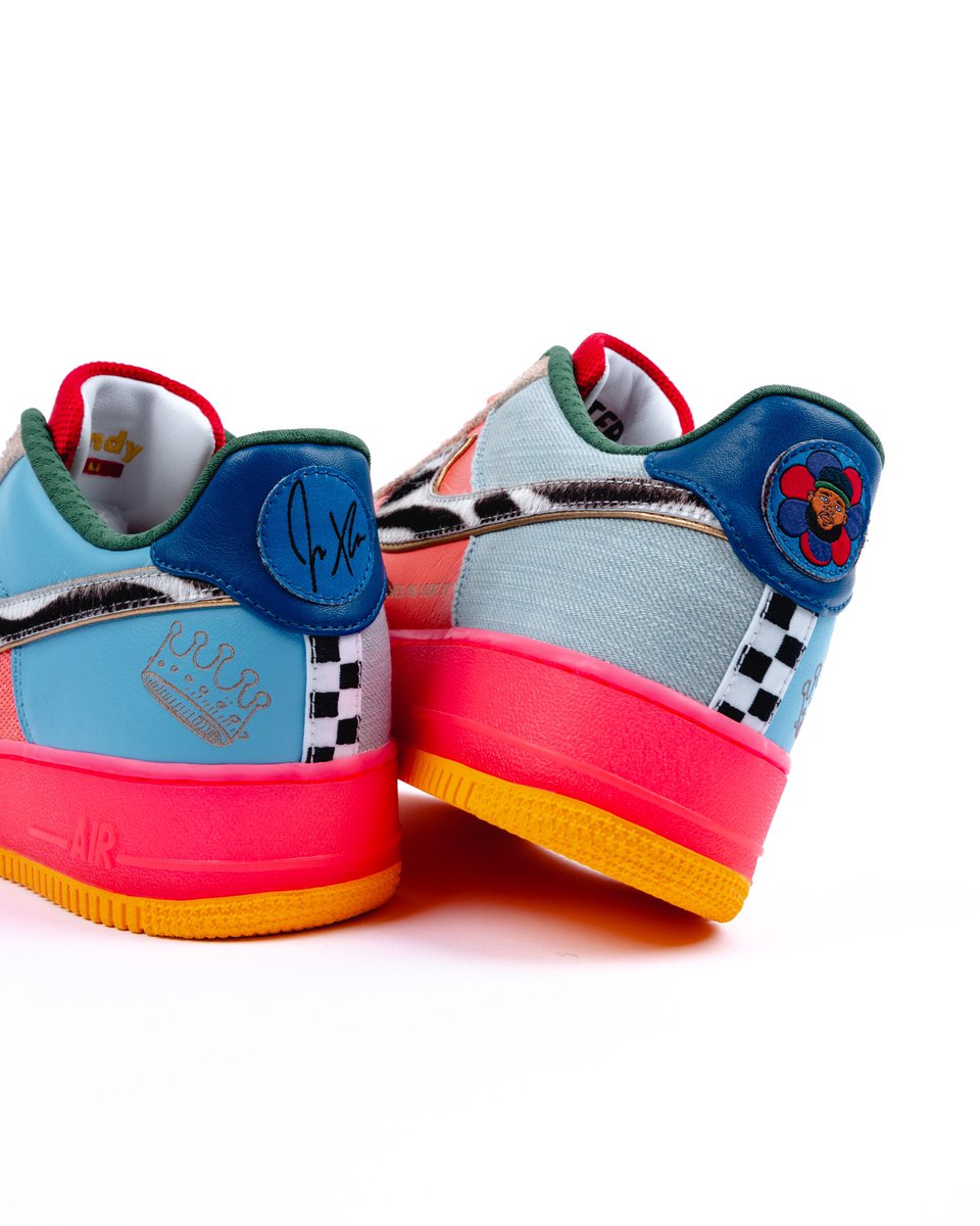 Bespoke Nike Air Force 1 by Jae Tips 💐